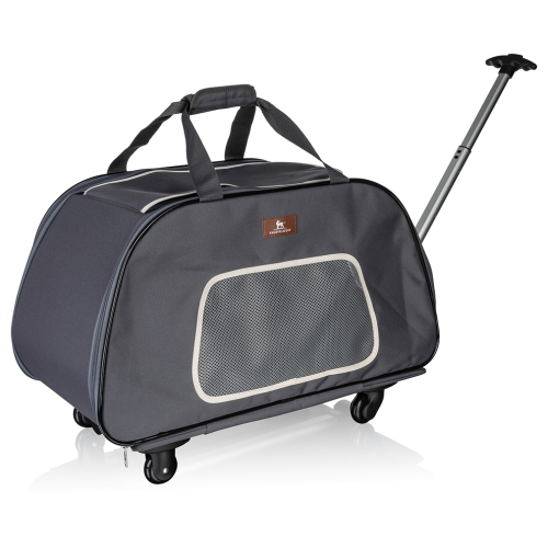 Knuffelwuff sammenklappelig Prineville-hundetrolley  - transporttaske på hundetrolley med hjul, med håndtag, S 56 x 35 x 33 cm